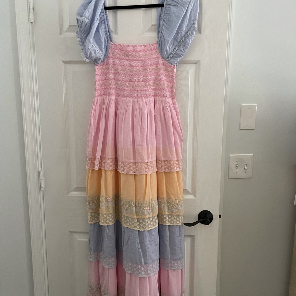 LoveShackFancy Capella Maxi dress size M